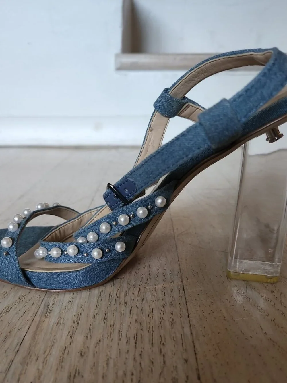 Karl Lagerfeld High Heels Sandals, 7.5